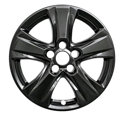 Coast to Coast 17" Snap-On Wheel Skins Fits 2019-2024 Toyota RAV4 (Black) 4pc - Image 1 of 4