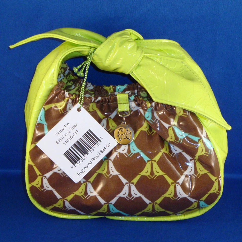 Vera Bradley Frills Tippy Tie Sittin in a Tree Hand Purse Extra Small
