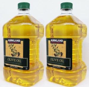 2 HUGE Kirkland Signature OLIVE OIL Refined 15% Extra Virgin 6 LITERS TOTAL - Picture 1 of 2