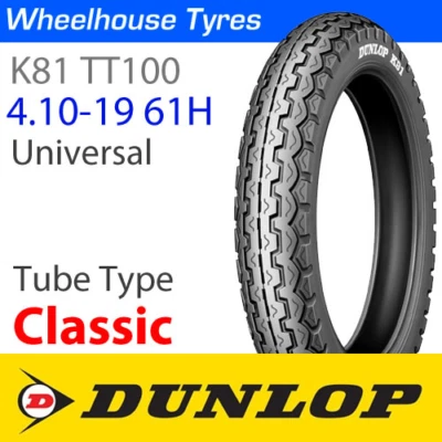 4.10-19 (61H) Dunlop K81 TT100 Universal - Image 1 of 2