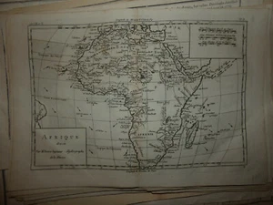 CARTE de l'afrique BONNE 1750 - Picture 1 of 1