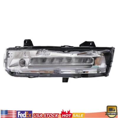 Para Ford Mustang 2018 2019 2020 lado izquierdo del conductor LED luz antiniebla transparente lámpara DRL Foto 1 de 4