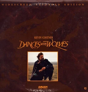 Dances With Wolves Laserdisc 1990 Trifold Cover - Picture 1 of 2