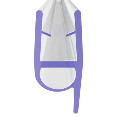 SONNI Duschdichtung Ersatzdichtung Wasserabweiser 6mm für Duschkabine 70-120cm