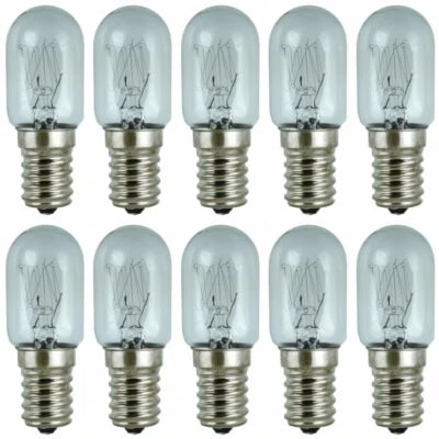 SCHIEFER Pack Of 10 x Light Bulb Clear 24v 3w Tungsten Pygmy E14 Dimmable NOT MAINS 240v