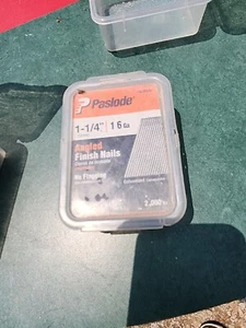 Passlode 1-1/4 Finish Nails 16 Gauge 2000 And Box 2" Some 1 1/2" - Picture 1 of 4