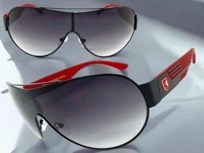 Classic Contemporary Sleek Modern Sporty Wrap Stylish Trendy SUNGLASSES For Men - Image 1 of 4