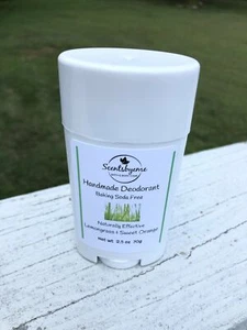 Handmade Deodorant - Lemongrass & Sweet Orange Naturally Effective - Picture 1 of 9