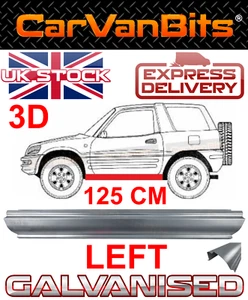 PARA TOYOTA RAV4 RAV-4 94-00 3 PUERTAS XA10 ALFÉIZAR REPARACIÓN CARROCERÍA ÓXIDO PANEL EXTERIOR IZQUIERDO - Imagen 1 de 6