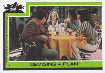 CHARLIE'S ANGELS TV SHOW SERIES 4 TRADING CARDS SET 1977 TOPPS USA BASE CARD 250 - Image 1 of 2