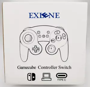 EXLENE Gamecube Controller Switch Wireless - Black - For Nintendo Swicth - Picture 1 of 6
