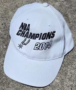 2014 San Antonio Spurs NBA Champions Adjustable Ball Cap - Picture 1 of 4