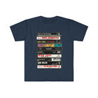 80S Rock Cassettes T Shirt Retro Vintage Band Music Tapes Cadeau Pour Lui...