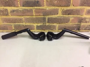 Genuine Harley-Davidson Softail Clip-on FXDRS HANDLEBAR AND RISER SET - Picture 1 of 8