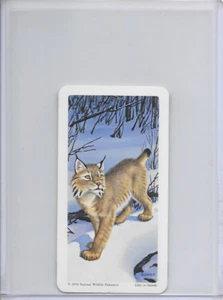 1970 Lynx National Wildlife In Danger Federation Card #34 Series 13 - Picture 1 of 2