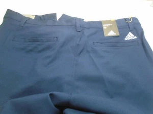 BRAND NEW MENS ADIDAS ULTIMATE 365 GOLF TROUSERS ~ SIZE~ 36"W~32"L~COLOUR~ NAVY - Picture 1 of 10
