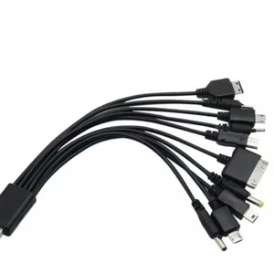 10 IN 1 UNIVERSAL USB CABLE MULTI charger cable multi-functional and multi-head - Photo 1 sur 7