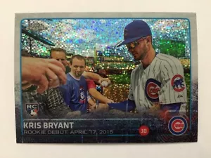 Kris Bryant Refractor 2015 Topps Chrome Update Baseball Rookie Card RC #US283 - Picture 1 of 2