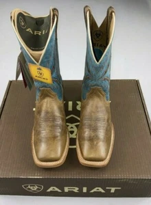 Men's Ariat Arena Rebound D Medium 10021679 Wide Square Toe 11" Height Boots - Picture 1 of 10