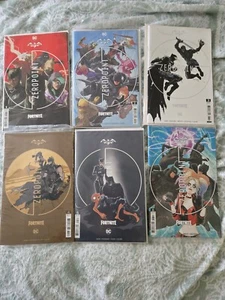 Batman/Fortnite: Zero Point #1-6 Bear Head Poster Sketch art Reilly Brown - Picture 1 of 7