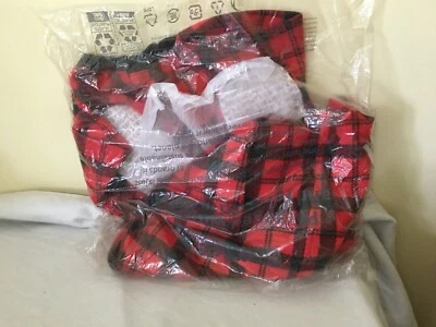 New Carter's Kid Boy 1-Piece Red Plaid Fleece Footie Pajamas U pick Christmas - Image 1 of 4