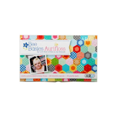 Bee Basics Aurifloss Lori Holt Aurifil Set Sewing Quilting Embroidery 20 spools - Image 1 of 2