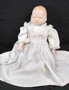 Muñeca de porcelana bebé Bebe de personaje vintage de 12,5 - Imagen 1 de 12