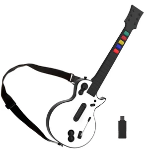 Wireless Controller for PC and PS3 - Guitar for Guitar Hero 3/4/5 and Rock Band  - Picture 1 of 8