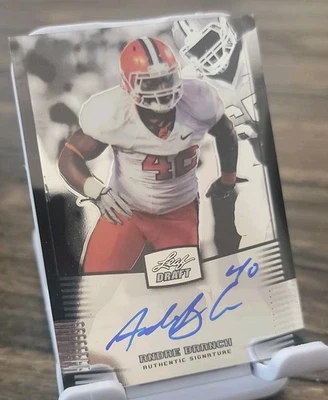 2012 Leaf Metal Draft - Andre Branch, Corico Wright #AB1 Corico Wright Pictured - Image 1 of 2