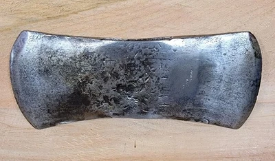 Vintage 1919 Sager Chemical Process Warranted Double Bit Axe Head / 3 LBS 9.7 Oz - Image 1 of 4
