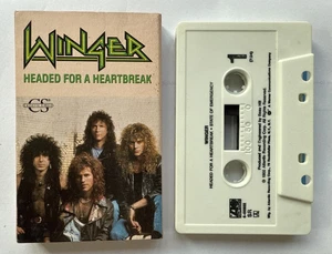 Winger – Headed For A Heartbreak -  State of Emergency (Cassette Single 4-88922) - Picture 1 of 2