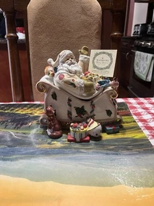 Waterford Holiday Heirlooms Christmas Santa Sleigh Ride Centerpiece - Picture 1 of 1