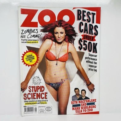 Zoo Weekly Magazine 9th July 2012 Sarah Fitzgerald Seth Macfarlane Mark Wahlberg - Image 1 of 4