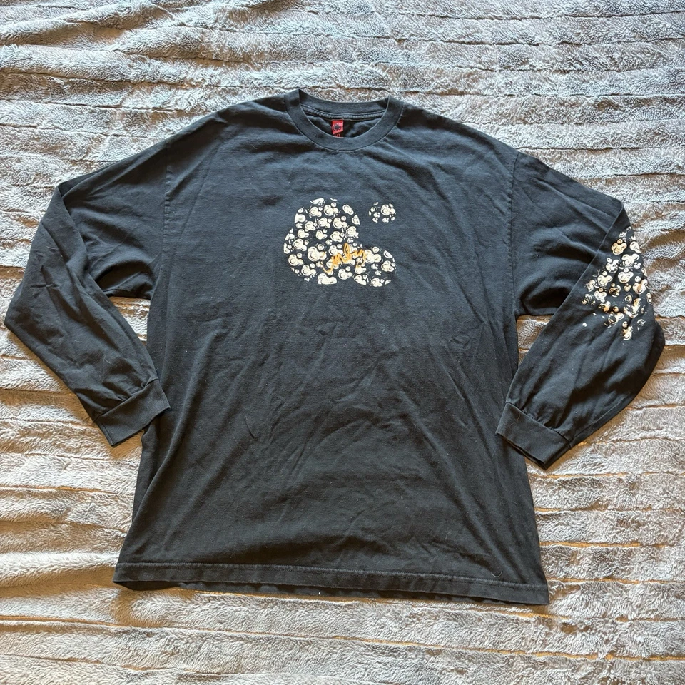 Camiseta Patinador Ambiguous Industries Negra Grunge XL De Colección Años 90 Y2K Foto 1 de 4