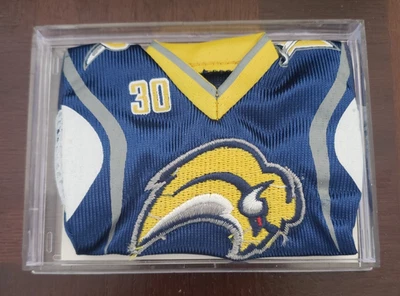 2007-08 UD Mini Jersey Collection Home Jerseys #RM Ryan Miller - Image 1 of 3