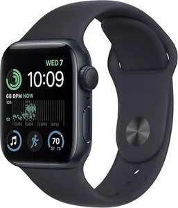 Apple Watch SE 2nd Gen A2725 Black 40mm Cellular tested Grade C UK 1 Yr Warranty - Zdjęcie 1 z 8