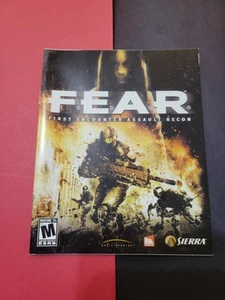 F.E.A.R.: First Encounter Assault Recon (Sony PlayStation 3, 2007) Manual Only - Picture 1 of 2