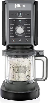 Ninja CREAMi Deluxe 11-в-1 мороженица с двумя 24 унц. Пинты - NC501 - Изображение 1 из 4