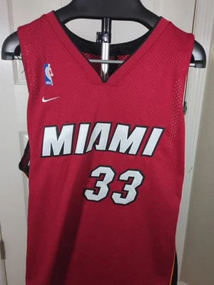 Camiseta de colección Nike Mourning Miami Heat NBA para hombre talla XL roja nueva con etiquetas Y2k Foto 1 de 4