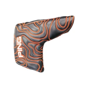 Ping PLD Topographic Blade Putter Headcover Schwarz Orange Neu Golfzubehör - Bild 1 von 20