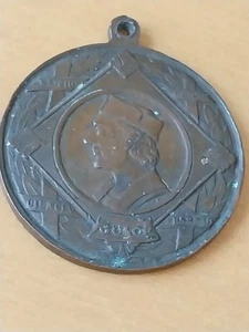 CRISTOBAL COLON MEDALLA 4 CMS METAL ORIGINAL LABOR PRIMA VIRTVS - Imagen 1 de 2