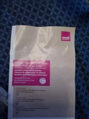 Circaid Juxtafit Premium Ankle Foot Wrap - Interlocking for Pain Relief - Image 1 of 4