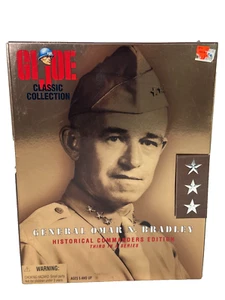 GI Joe Classic Gen. Omar Bradley 12" Figure 1998 Hasbro WWII Commander New MIB - Picture 1 of 9