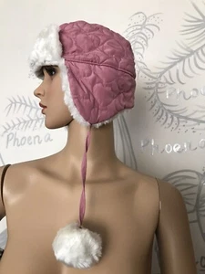 little girl winter snow pink hat to fit head 55cm circumference pumpkin patch - Picture 1 of 9