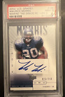 2002 Ud Graded Making The Grade Auto Rc Le/250 Maurice Morris Psa Mint 9