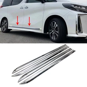 Fits Toyota Alphard Vellfire 30 series 2016-19 Body Side Door Molding Cover Trim - Picture 1 of 11