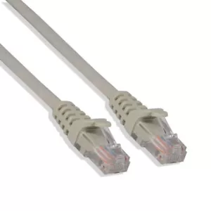 Cable Cat6 Ethernet Red LAN RJ45 de 2 pies Cable de conexión Internet gris (paquete de 50) - Imagen 1 de 3