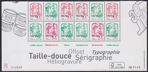 2013 FRANCE Bande 4774BB** Coin daté Bas de Feuille Feuillet Multitechnique TB - Picture 1 of 1
