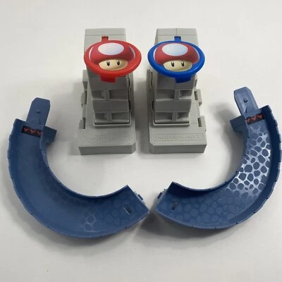 Hot Wheels Mario Kart Bowsers Castillo Caos Pista REEMPLAZO Piezas Lote Lanzadores Foto 1 de 4