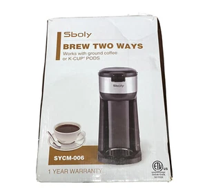 Sboly Brew Two Ways SYCM-006 Single Serve K Cup Coffee π₯ - Picture 1 of 4